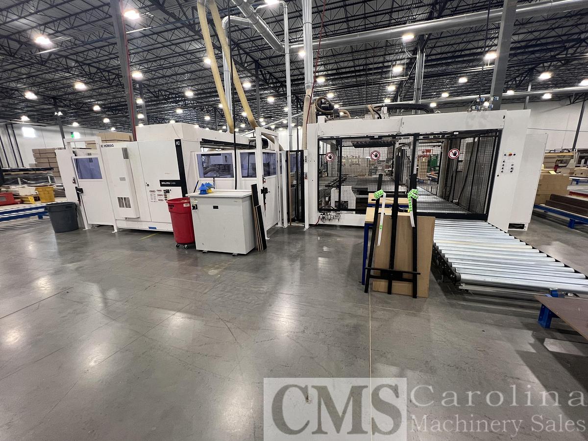 Used 2021 Homag Drillteq C600 with Stackteq C500 Stacker