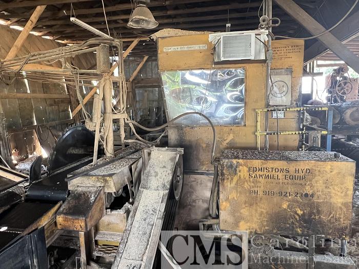 Used Edmiston Complete Sawmill - Debarker, Edger, Chipper