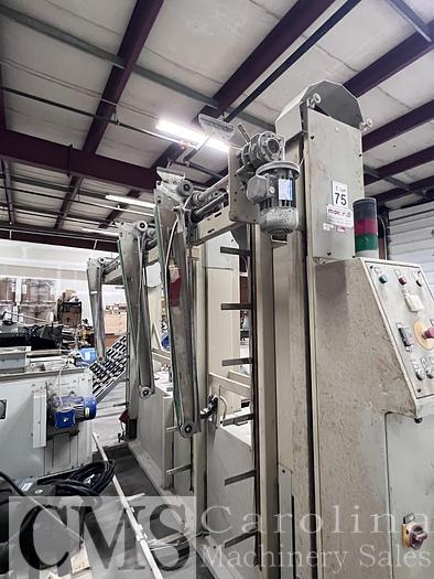 Used 1998 Falcioni FM 82 8" Automatic Feed-Thru Moulding Sprayer