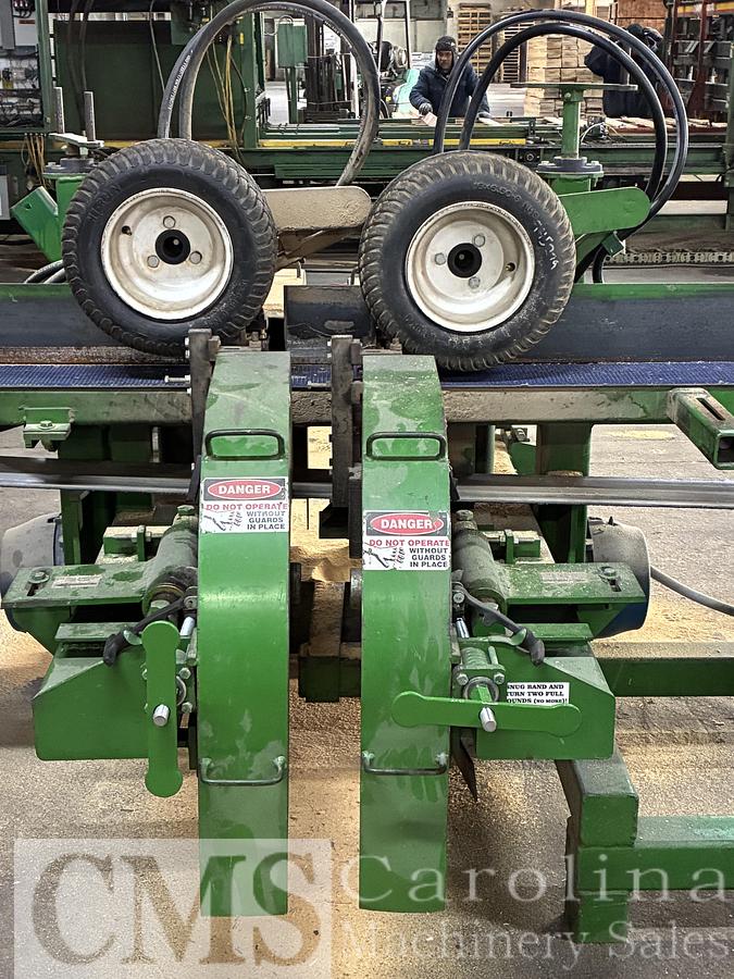 Used Morgan 4-Head Resaw with Run Around System