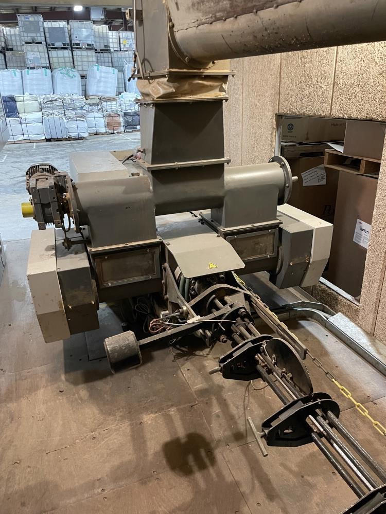 Used 2008 CF Nielsen BP-5500 Briquette Machine with Portable Container