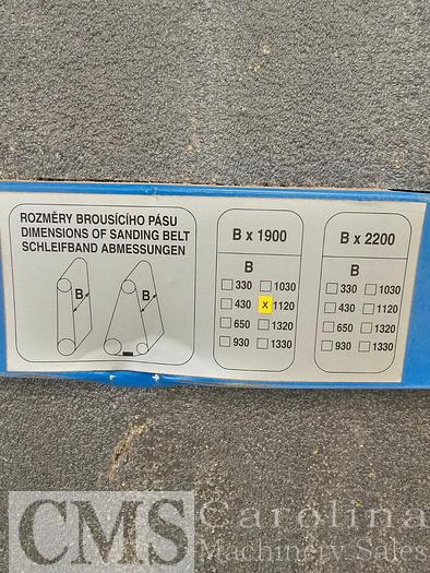 Used 2005 Houfek Buldog 1100 RC Wide Belt Sander