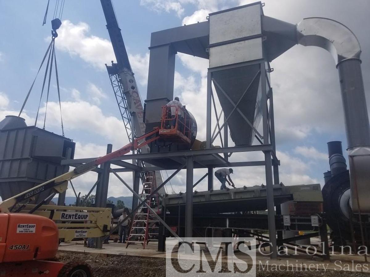 Used Heil 10.5x32 Drum Dryer and Chip Plant