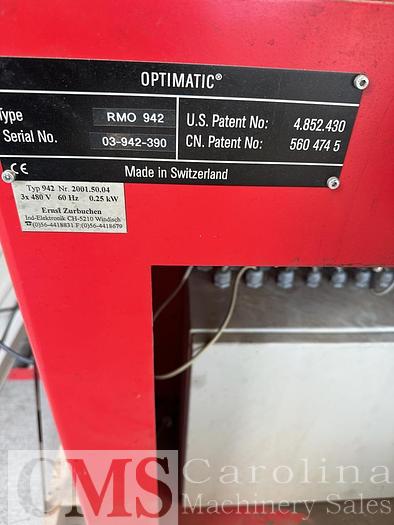 Used Simonds RMO 942 Band Saw Leveler