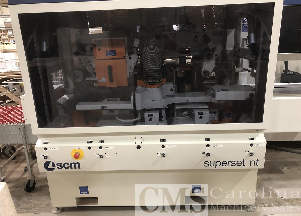 Used SCM Superset XL 5-Head Moulder