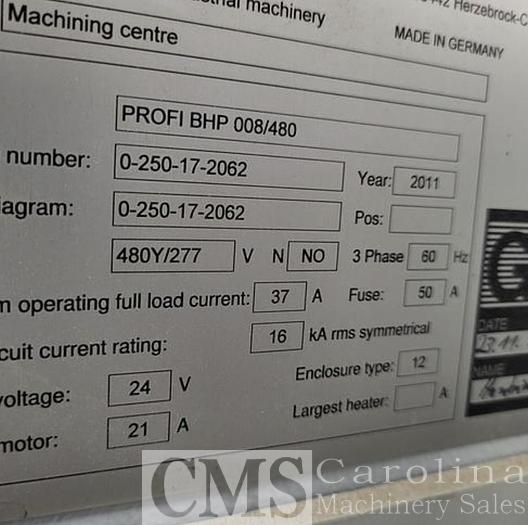 Used 2011 Weeke BHP 460 CNC Router