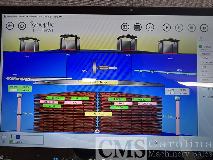 Big on Dry Double Thermal Wood Treating Kiln