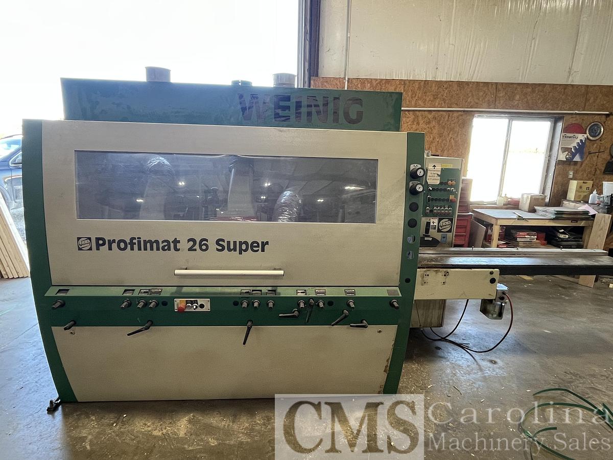 Used 2000 Weinig P 26 Super 5-Head Moulder
