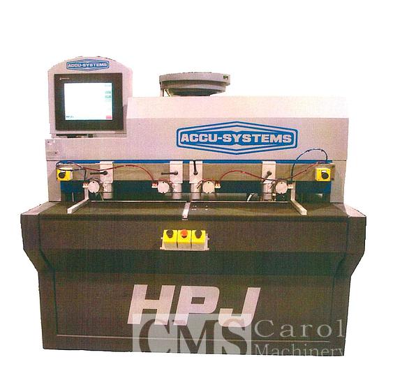 Used 2013 Accu-Systems HPJ-11-96 CNC Drill and Dowel Machine