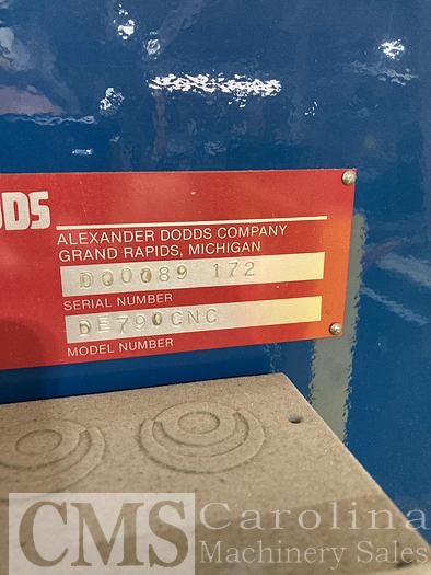 Used Dodds DE 790 CNC Double End Dovetail Machine