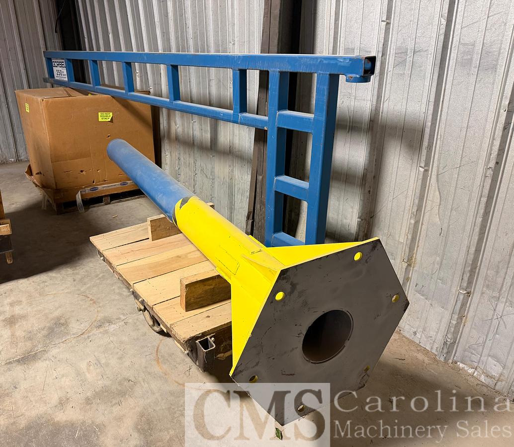 Used Gorbel 250 Lbs Jib Crane with Scmaltz Vacuum Lift