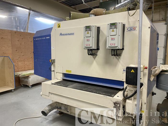 Used 2006 Heesemann MFA 6 3 head 52" widebelt sander