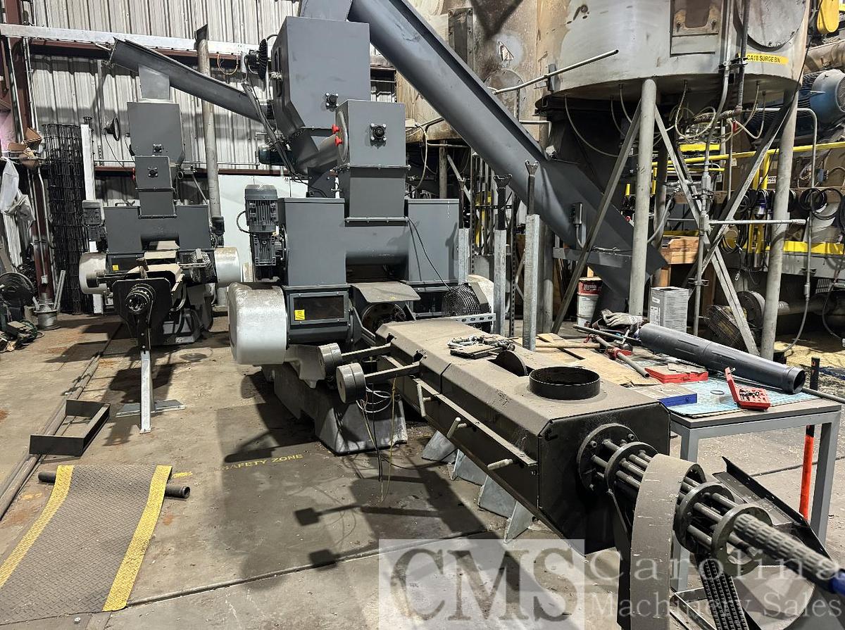 Used 2019 CF Nielsen BP6510 Automatic Briquette Press