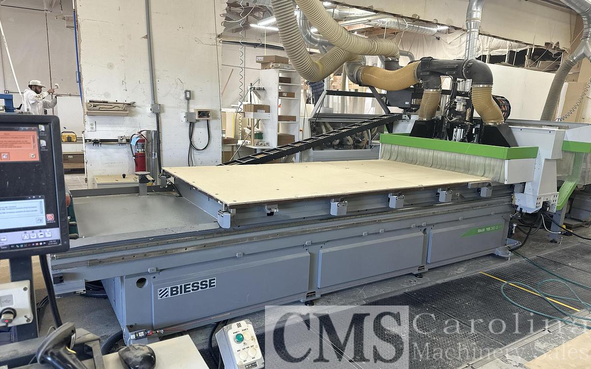 Used 2015 Biesse Skill 1536 GFT CNC Router