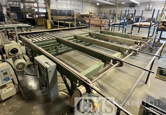 Used Newman K-20 Trim Saw w/ Infeed & Outfeed