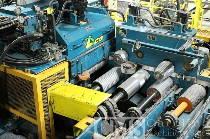 Used Lico 5-Saw Rip System with Scanning