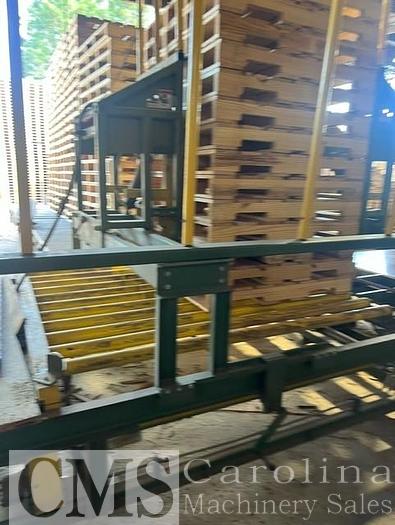 Used Viking Champion QC306 Pallet Nailer With Stacker