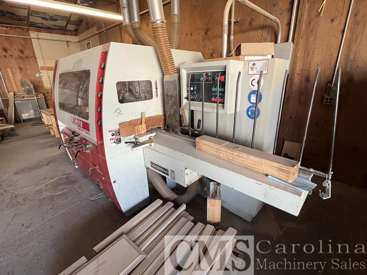 Used Leadermac LMC 518 Smartmac 5-Head Moulder