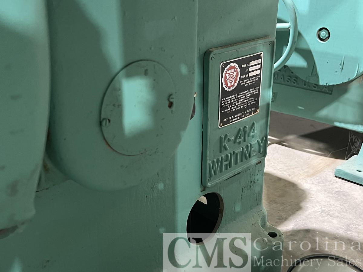 Used Newman Whitney Model K414 Straight Line Rip Saw