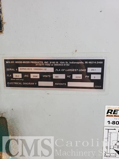 Used Wood-Mizer SHR20-HD12 12" Resaw