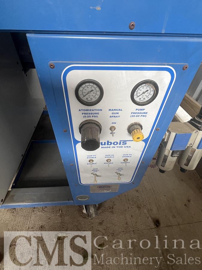 Used Dubois SP12 Linear Spray Machine