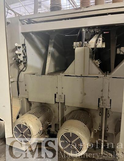 Used Timesavers 53" 3-Head + 3-Head Top & Bottom Sander Line