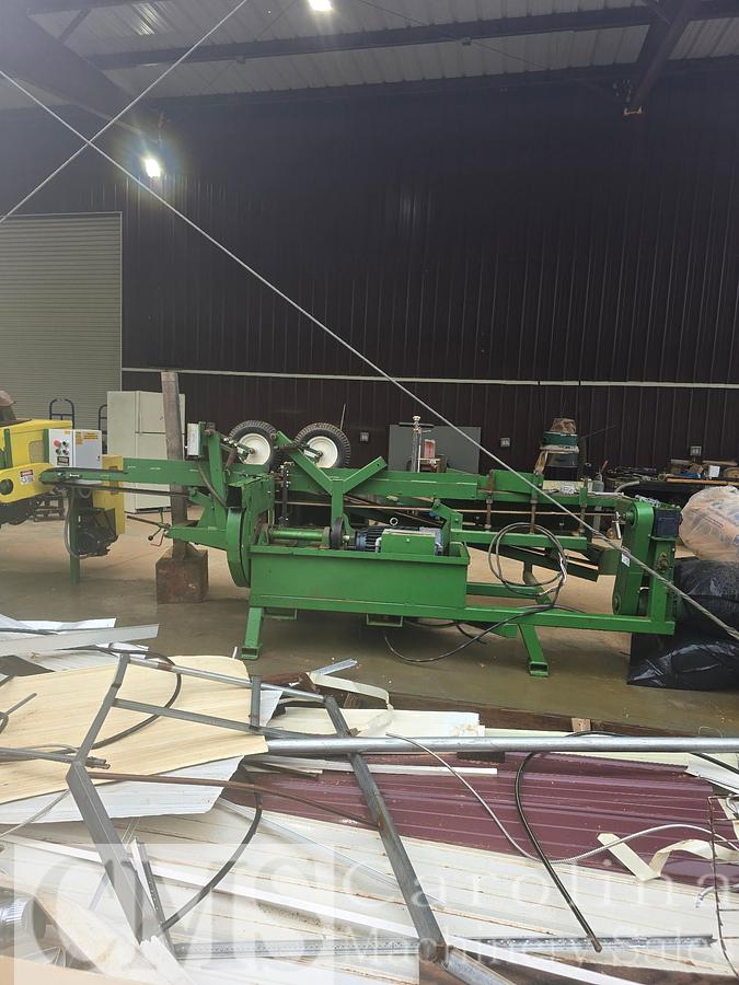 Used Morgan Single Head Resaw with Return