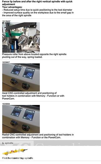 Used Weinig Powermat 1500 Moulder