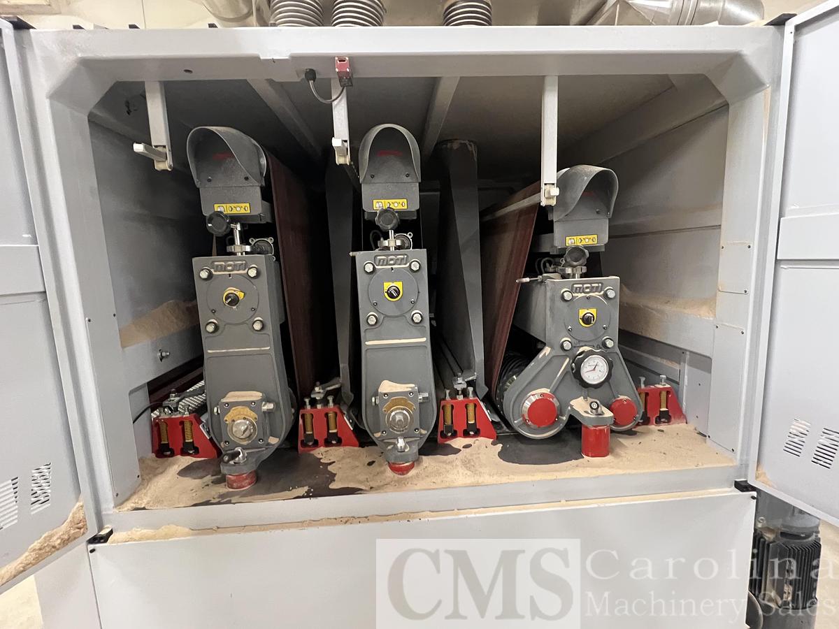 Used Nextech 3-Head 53" Wide Belt Sander