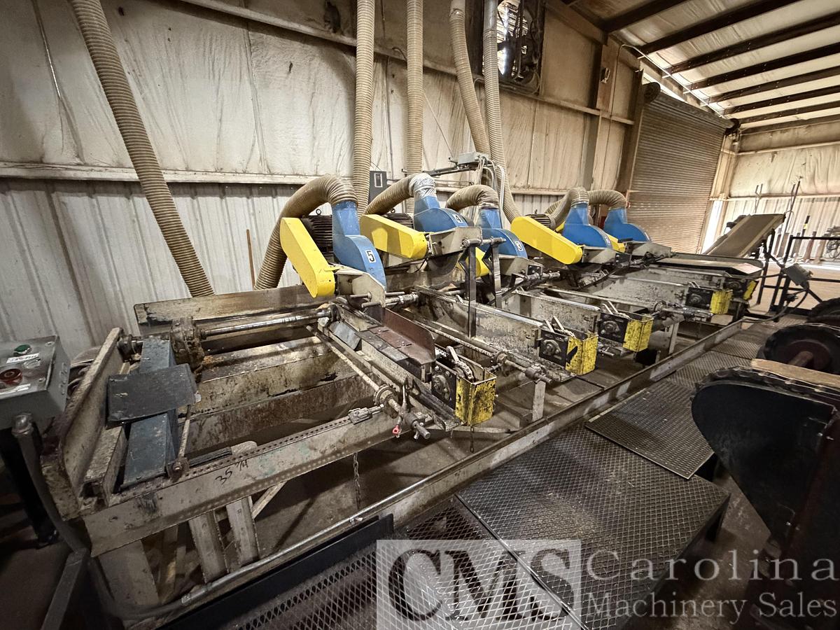 Used Newman KM16 Multiple Head Trim Saw
