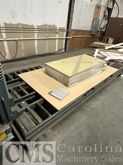 Used Black Brothers HPL Line with a 5' x 12' End Loading Cold Press