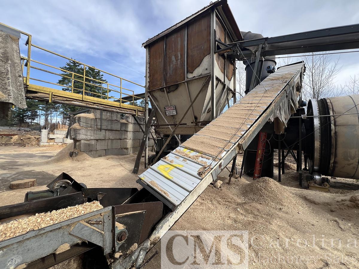Used Complete Shaving Mill Operation with Land, Drying & Bagging Line Newman, BMM, MEC, Webb, Rethceif, CAT