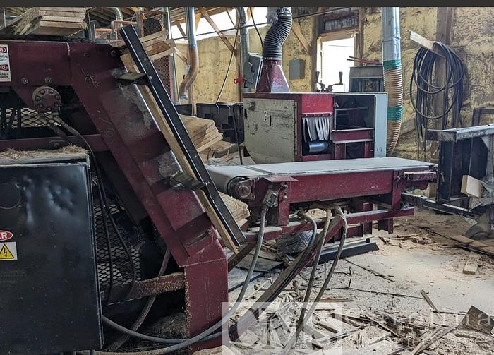 Used West Plains 5-Head Resaw with Chop Line