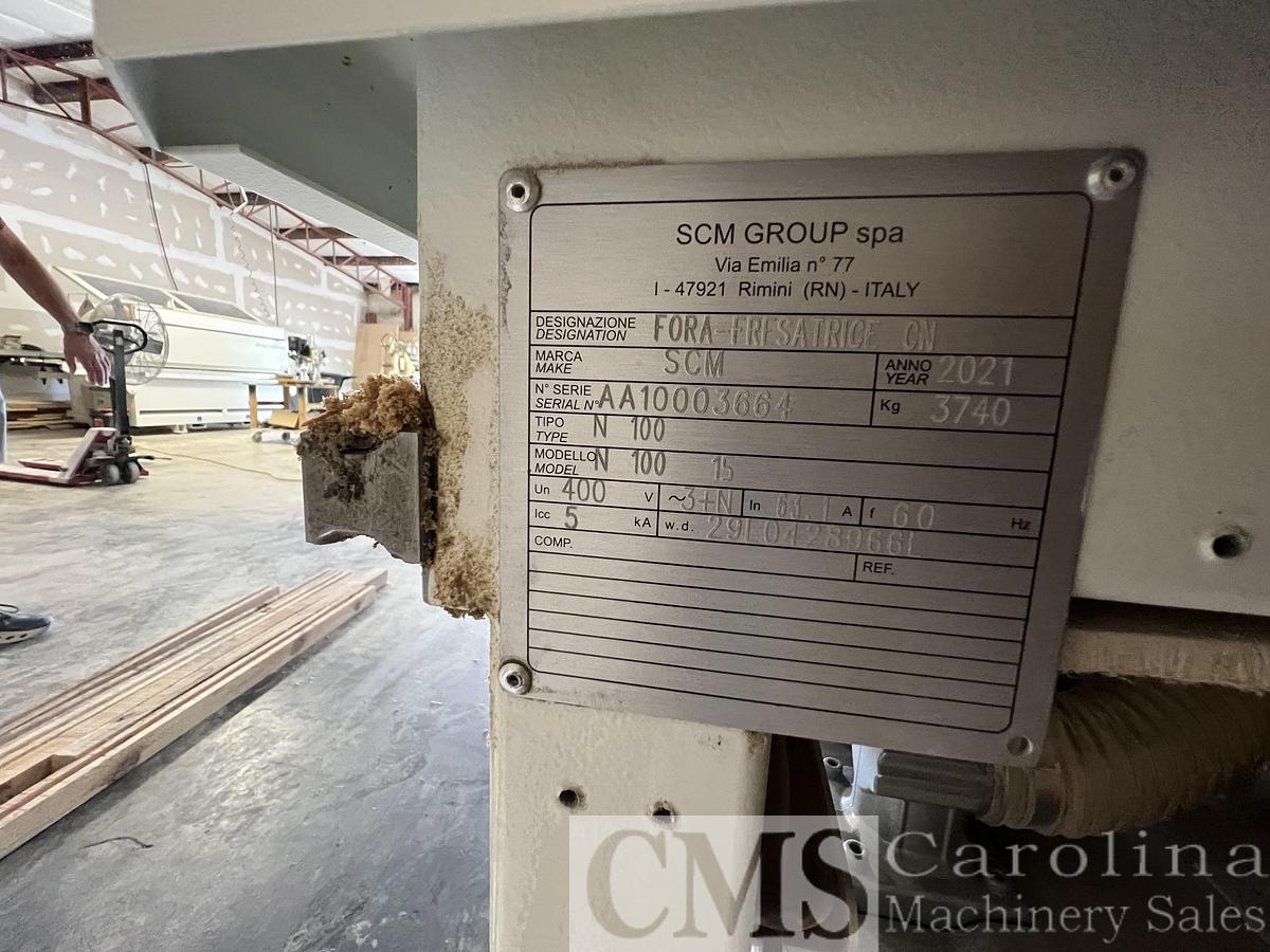 Used 2021 SCM Morbidelli N100 CNC Router