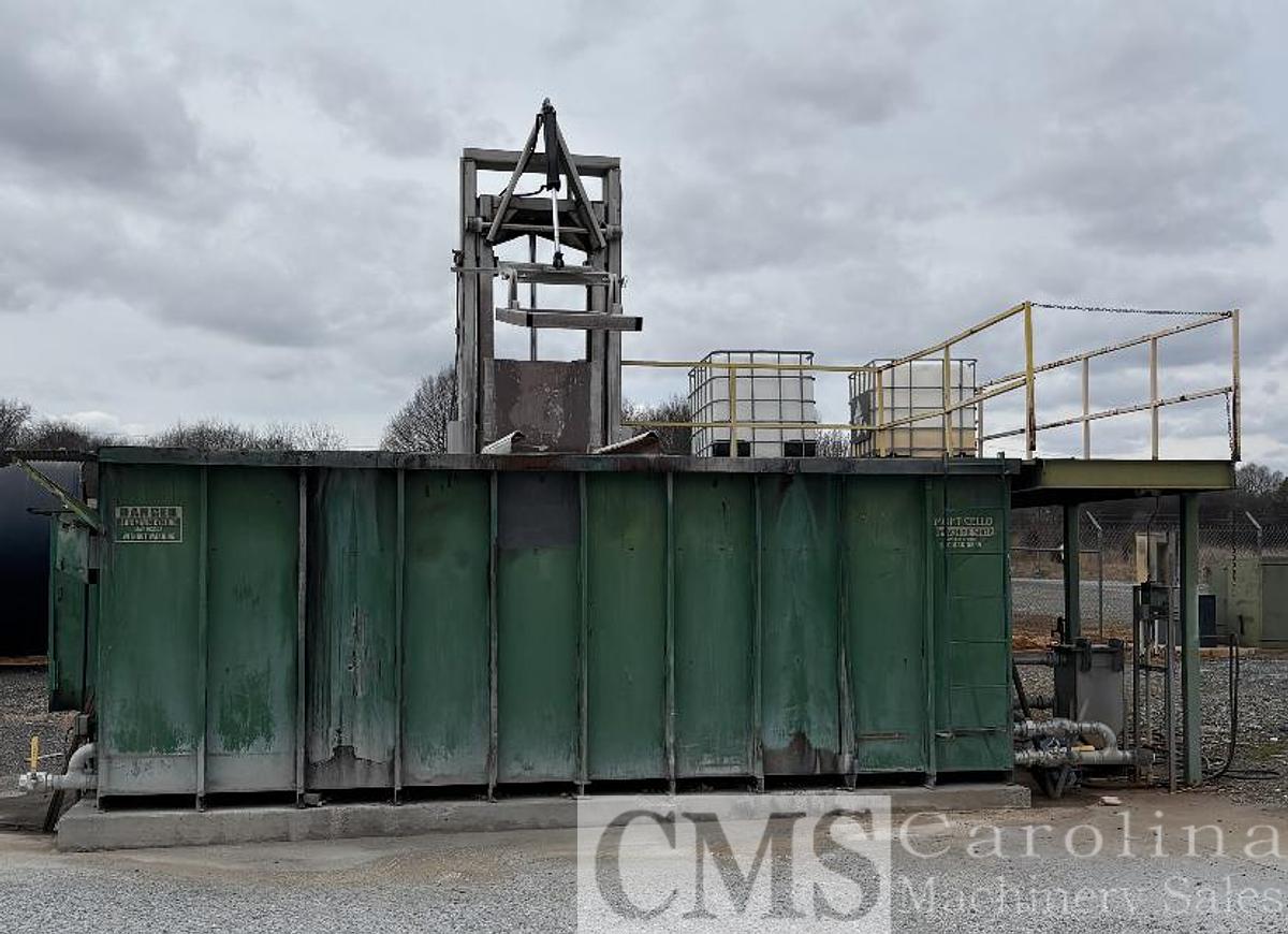 Used Monticello 10x20 Stainless Steel Dip Tank