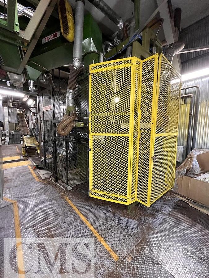 Used Verville VP400 Compression Bagger with Auto Bag Feeder