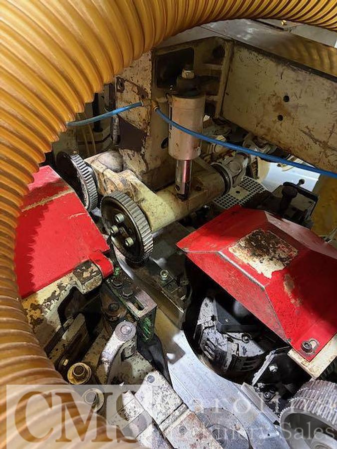 Used Weinig Hydromat 23 C Moulder with Infeed System