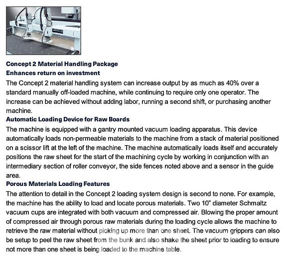 Used 2021 Homag Centateq N-300 with Loading/Offload