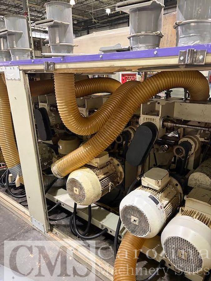 Used Weinig Hydromat 23 C Moulder with Infeed System