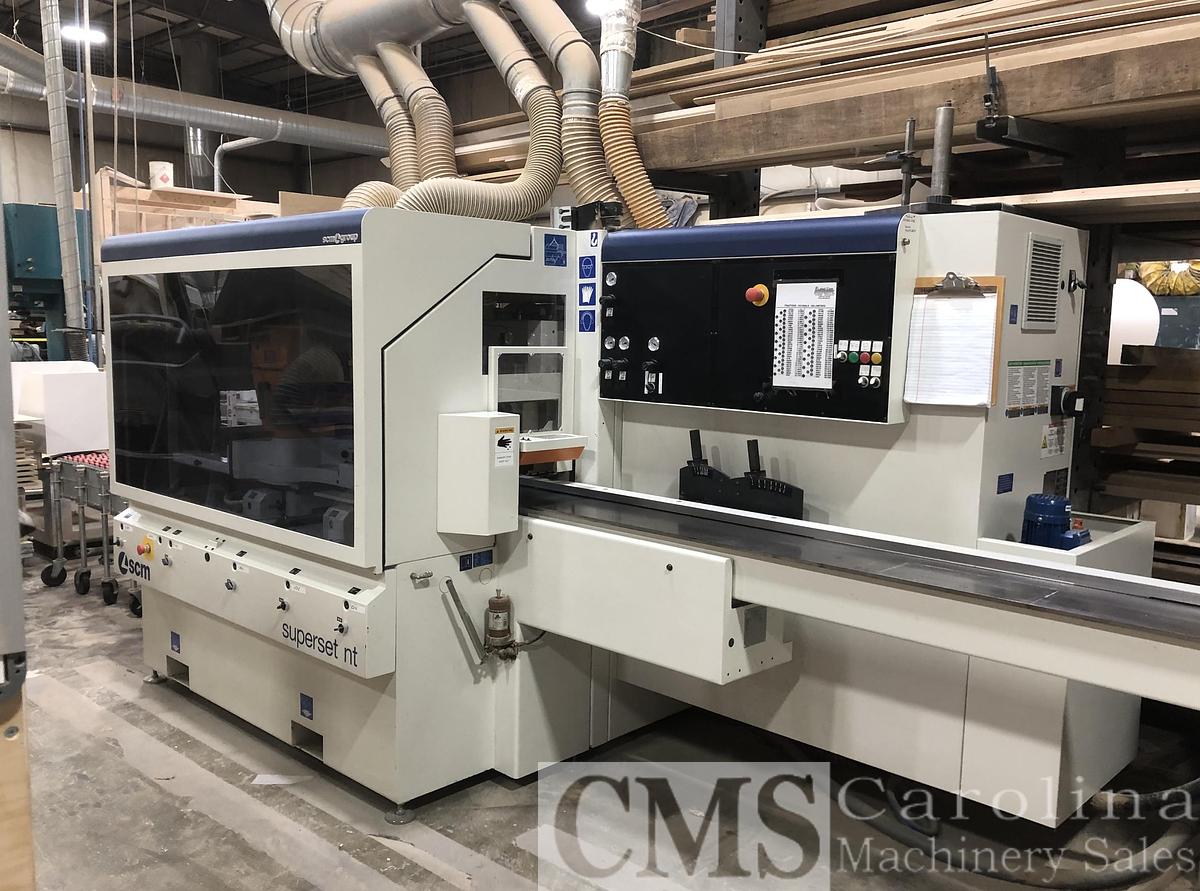 Used SCM Superset XL 5-Head Moulder
