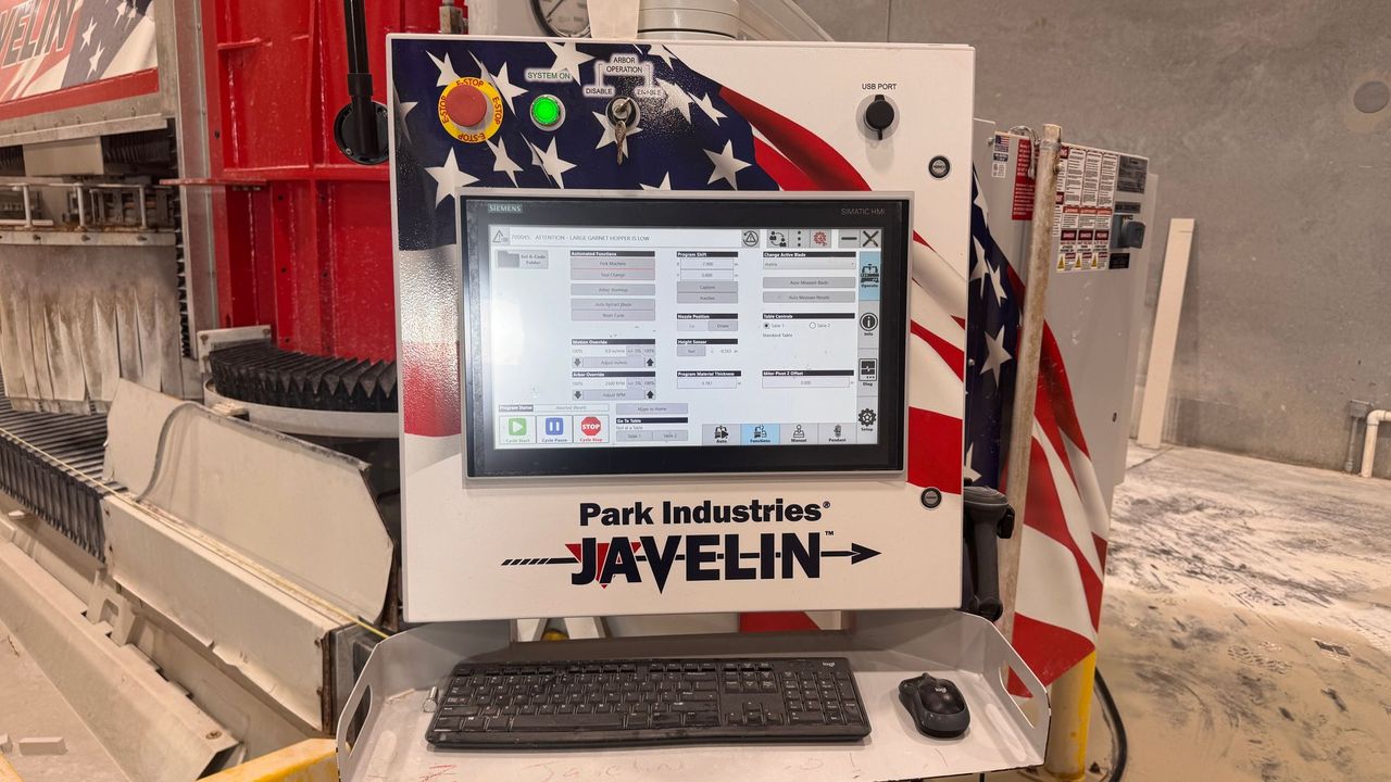 Used 2024 Park Industries Javelin Dual Table CNC SawJet
