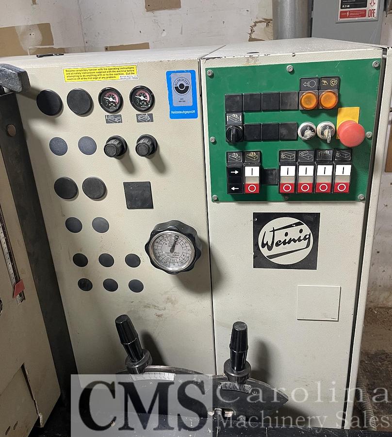 Used 1999 Weinig Profimat 23E Select Moulder with R950 Grinder