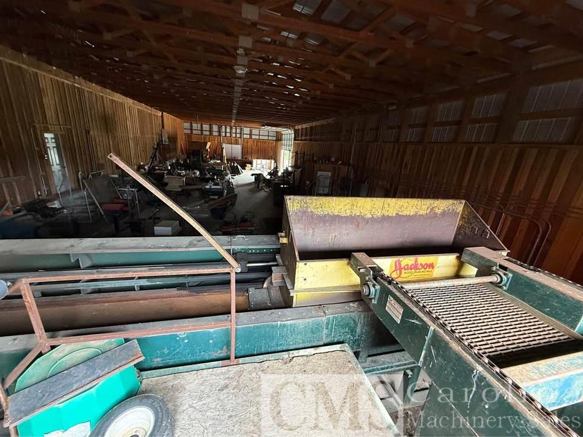 Used Jackson and Real Tuff Shaving Mill with Bagger