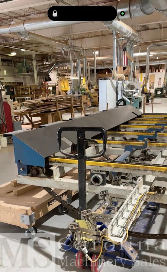 Used 2006 Raimann KR450M Rip Saw with Value Rip IV Infeed