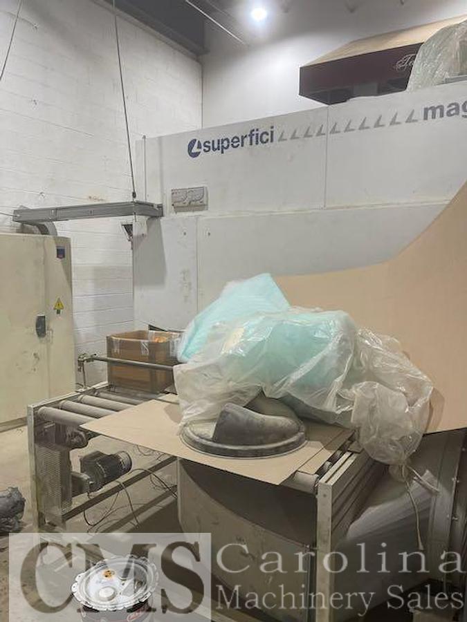 Used 2010 Superfici Magunm 2 Haed Spray Machine