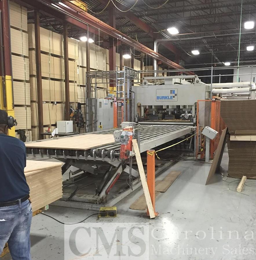 Used 2002 Burkle ODW 2055 Through-Feed Press