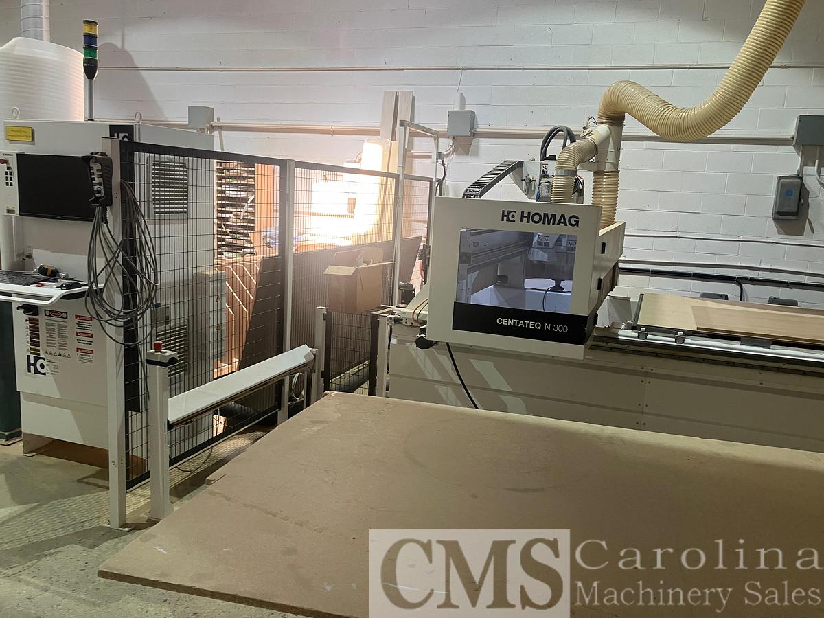 Used 2022 Homag Centateq N300 5x10 CNC Router