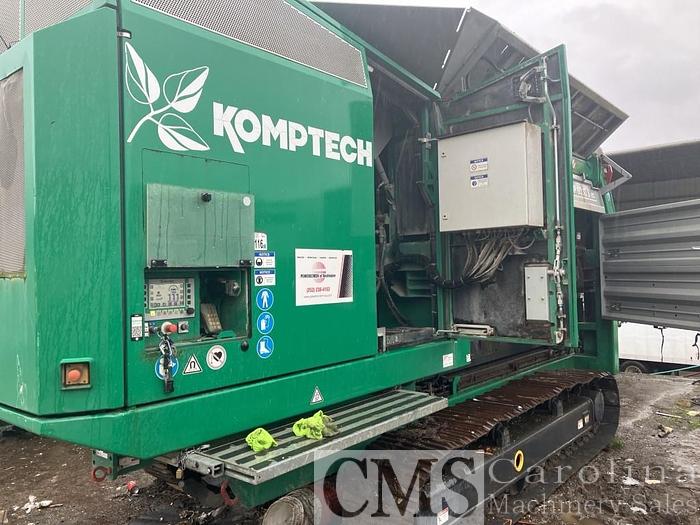 Used 2018 Komptech Terminator 6000S Mobile Shredder