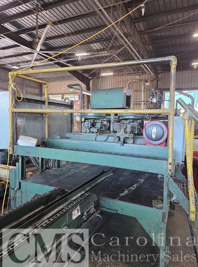 Used Viking Model 504 Automatic Pallet Nailer with Stacker