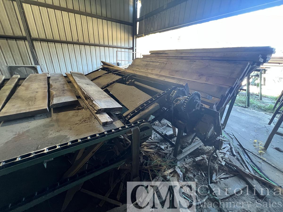 Used Newman M712 4-Sided Planer Mill with Infeed Deck